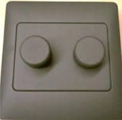 5X 250W 2 WAY TWIN DIMMER SWITCH