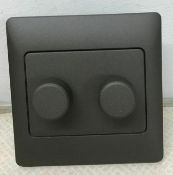 5X 250W 2 WAY TWIN DIMMER SWITCH