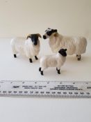 3 Beswick Sheep