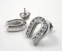 Silver earrings