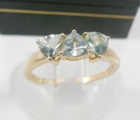 9 k gold ring