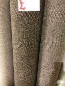 Dark brown good quality carpet