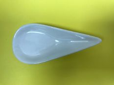 480 x NEW teardrop spoons White