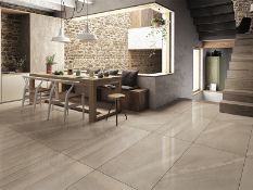 NEW 8.4 Square Meters of Bloomsbury Matte Lunar Rock Wall and Floor Tiles. 300x600mm per tile, ...
