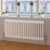 (Tt5) 500X812Mm White Triple Panel Horizontal Colosseum Traditional Radiator. Rrp £462.99.. ...
