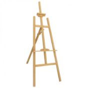 (Q99) 5ft 1500mm Wooden Pine Tripod Studio Canvas Easel Art Stand5ft 1500mm Wooden Pine Tripo...