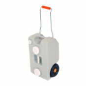 (Q101) 25L Portable Water Waste Transport Tank Canister Caravan Camping Capacity: 25L Dimensi...
