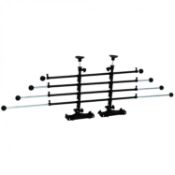 (Q113) Universal Pet Dog Guard Adjustable Car Safety Guard Barrier Quick and Easy Tool Free In...