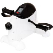 (Q71) Arm/Leg Mini Cycle Pedal Exercise Resistance Bike Fitness Gym Allows Leg and Arm Workout...
