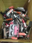 (Z174) Circa. 200 items of various new make up acadamy make up to include: eyelashes, super gel...