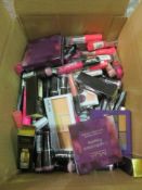 (Z164) Circa. 200 items of various new make up acadamy make up to include: power pout glaze, ca...