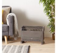 (OM127) 2000W Convector Heater Choose from 3 heat settings Ð 750W/1250W/2000W Ð low, mediu...