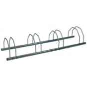 (PR28) 4 Four Slot Metal Heavy Duty Bike Stand Bicycle Storage Rack Easy Install - no assembly...