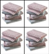5 packs of 10 teatowels excellent quality rrp £19.99 per pack