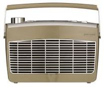 John Lewis & Partners Aston MK2 DAB/FM Radio, Coffee