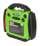Sealey RS1312HV RoadStart Emergency Power Pack 12V 900 Peak Amps Hi-Vis, Green/Black RRP £120