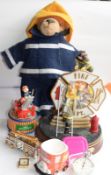 Collection Of Fire Dept Items