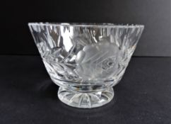 Bohemian Crystal Bowl