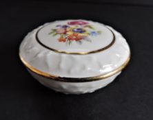 Dresden Porcelain Trinket Dish