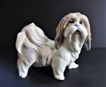 Lladró Porcelain Dog - Shih Tzu Standing