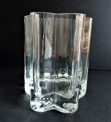 Glass Vase in the Art Nouveau Style