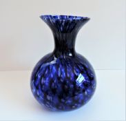 Hand Made Art Glass Vase