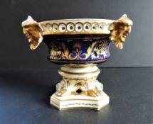 Antique Royal Crown Derby Pot Pourri Urn circa 1820's