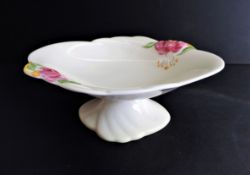 Vintage Royal Winton Rosebud Footed Dish