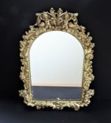 Antique Rococo Style Mirror