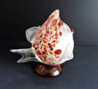 Vintage Art Glass Fish