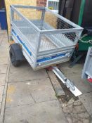 Galvanised camping trailer 3ft by 4ft