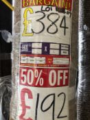 Greenland Berber 4M X 3.2M (13Ft X 19Ft4In ) Polypropylene Loopcontract Feltback