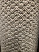 Sweethome Oyster 5M X 3.5M(16Ft 6In X 11Ft 3In ) Polypropylene Loopcontract Hessian Back