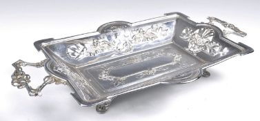 An art nouveau WMF centre bowl