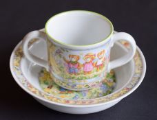 Wooster Bear Cup And Dish