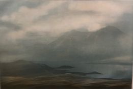 Tom Mackenzie (1947 - 2018) signed limited edition coloured etching 