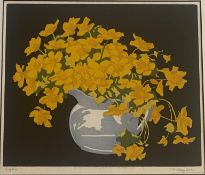 Thomas Todd Blaylock 1876-1929 signed limited edition wood block 