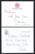 Royalty Queen Elizabeth II Hand written 