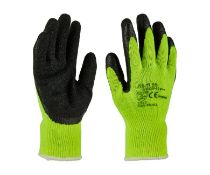 3 pairs high visibility gloves