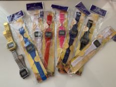 job lot casio style digital watches 97 in total