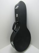 Hard Case for a Mandolin.