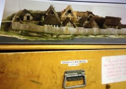 Scale Model Of A Saxon Village