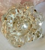 Exquisite 1920C Vintage Filagree Work Maltese Malta Flower Brooch Silver 9.92 Grams