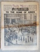 Selling 4 Vintage Newspapers Connected To The English Monarchy 1920S