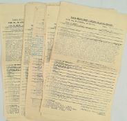 WWII Naval Documents Relating to Rescue Motor Launch 550 c1944