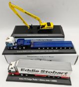 Vintage 3 x Eddie Stobart Toy Vehicles 1:76 Scale 2 Boxed
