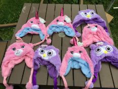 Kids hats job lot