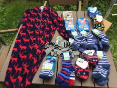 Boys socks pjs slippers ect
