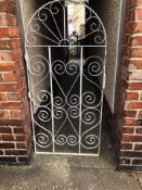 6ft tail steel garden gate