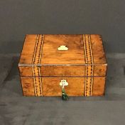Antique inlaid Jewellery Box.